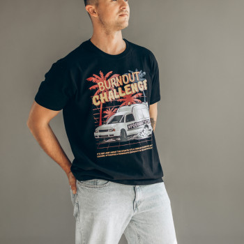 Burnout Challenge Caddy T-shirt