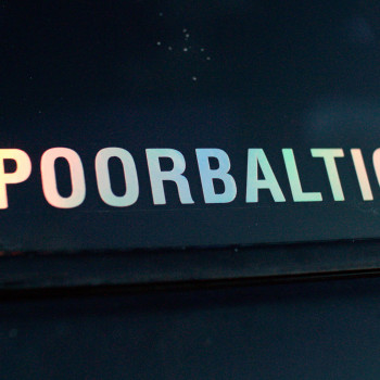 Holographic stickers POORBALTICS