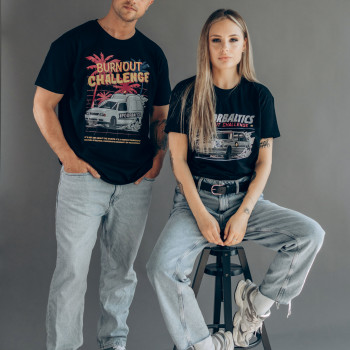 Burnout Challenge Caddy T-shirt