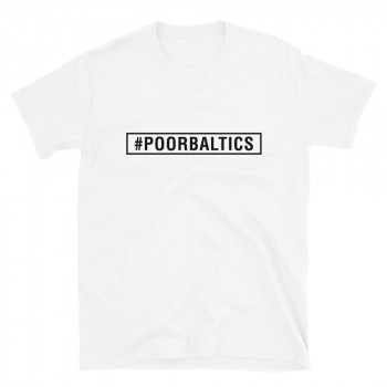 POORBALTICS T-shirt WHITE