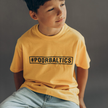 #POORBALTICS kids T-shirt