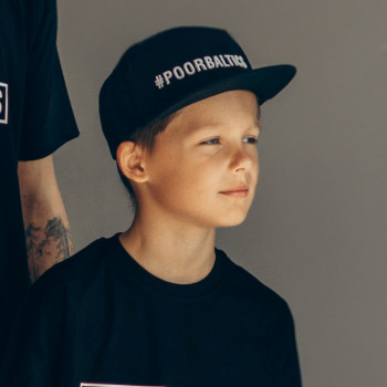 POORBALTICS kids snapback