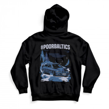 POORBALTICS beater season hoodie